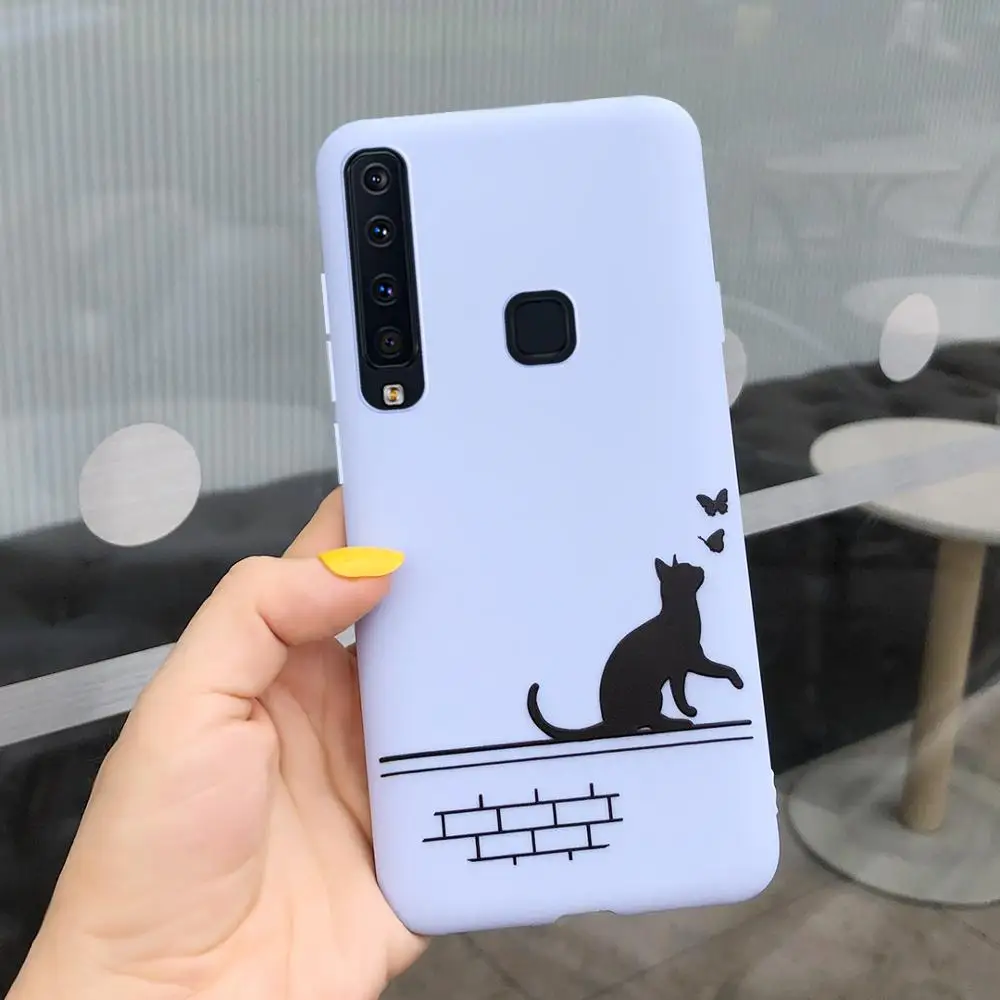 Funda de teléfono para Samsung Galaxy A9 2018, A920, A920F, A 9 2018, carcasa trasera de silicona con dibujos animados, Funda suave de TPU - imagen 3