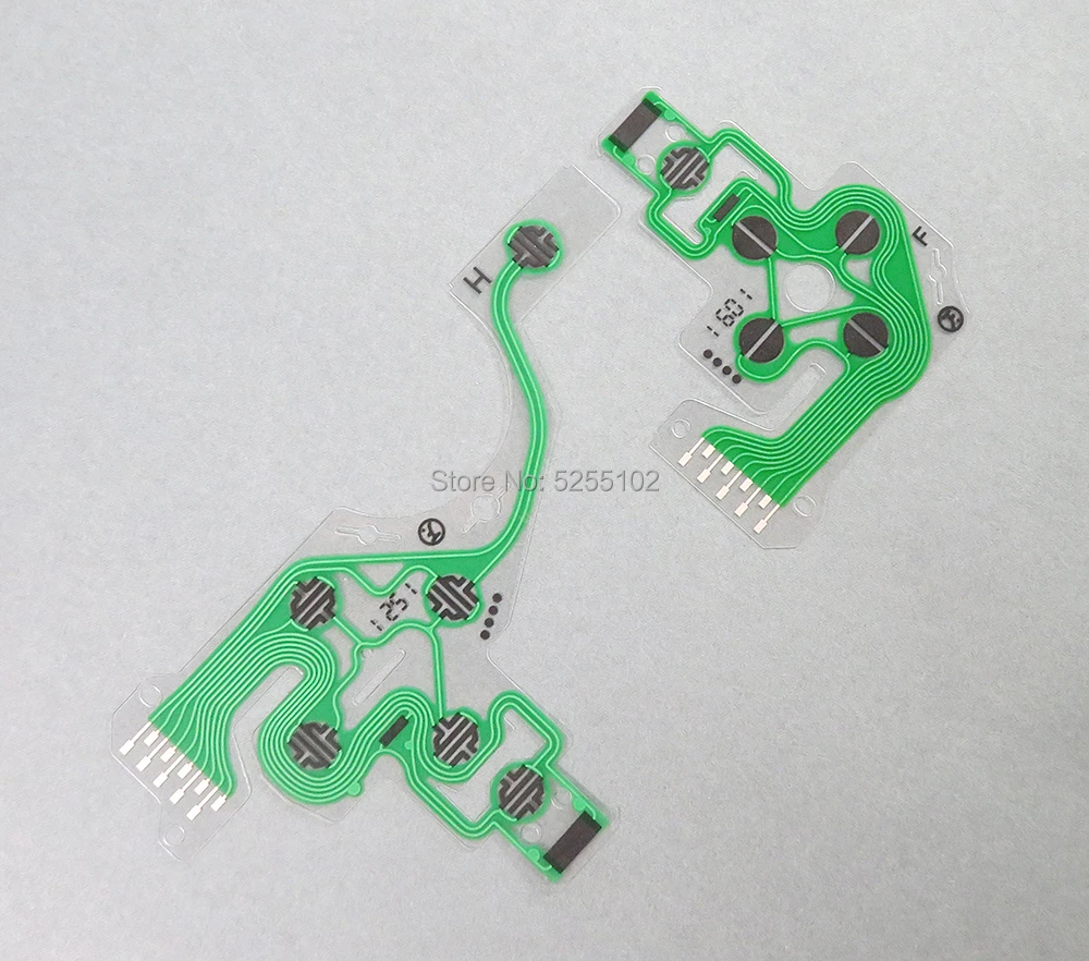 100 Uds Original para Sony Playstation4 PS4 Slim Pro JDM 050 040 030 001 controlador película conductora PCB circuito teclado Cable flexible - imagen 5