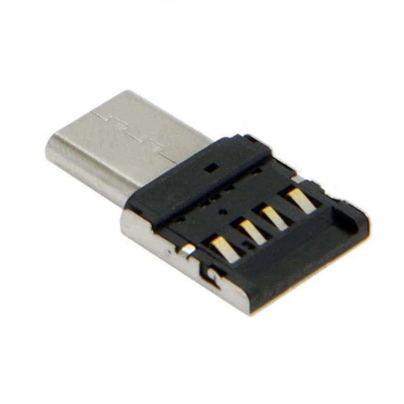 Conector adaptador Ultra Mini tipo C USB tipo c, USB-C a USB 2,0, OTG, para tableta, Cable USB y disco Flash U - imagen 4