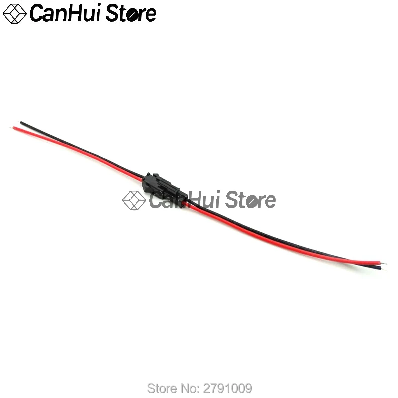 Conector de cable macho a hembra para lámpara, adaptador rápido JST SM 2P 3P 4P, 10/15/20cm, 2-10 pares - imagen 5