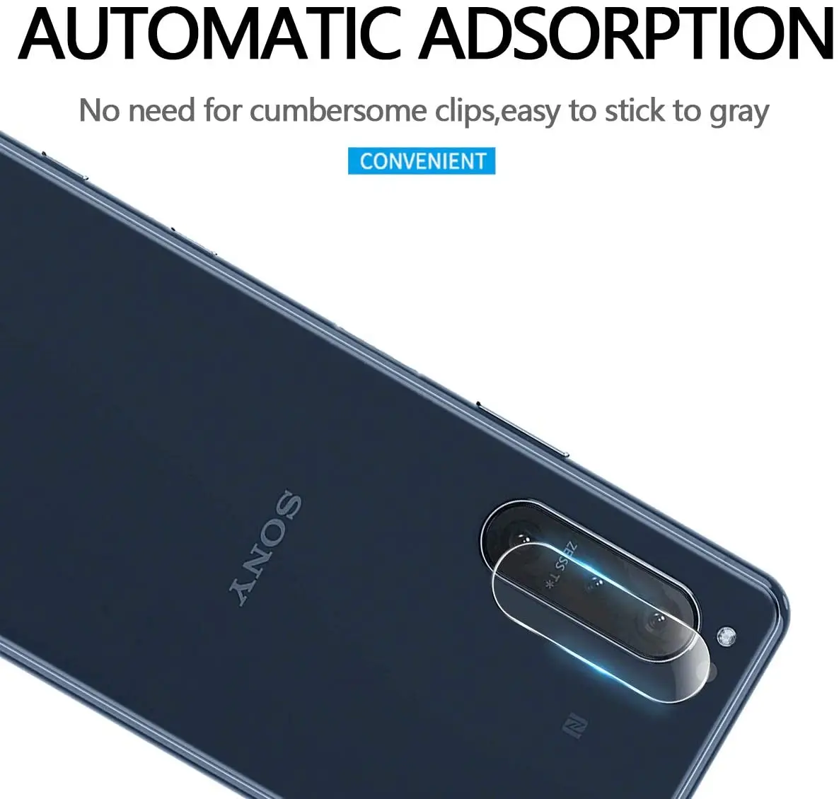 Vidrio Templado 2.5D 9H para Sony Xperia 1 5 10 II iii Protector de pantalla con Protector de lente HD para Sony Xperia1 5 10 III IV VII - imagen 3