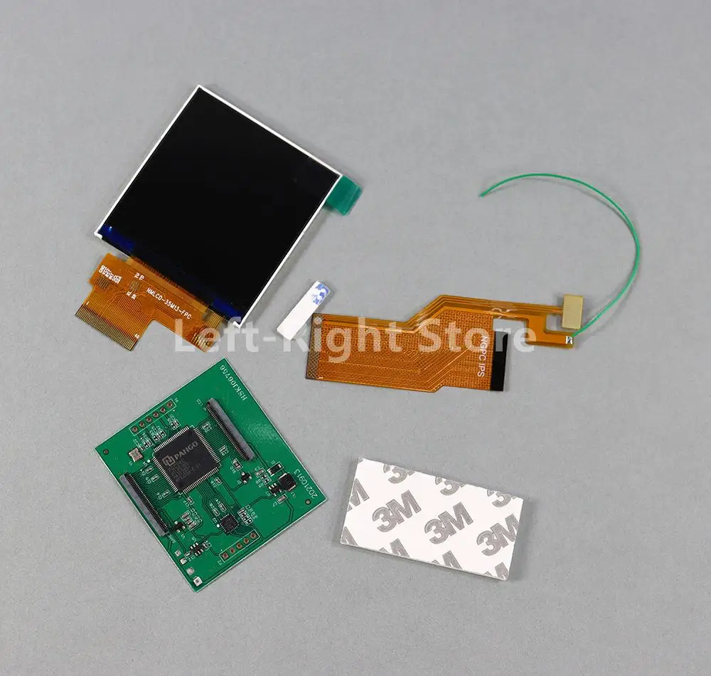 1 Juego de repuesto de resaltado LCD para Nintendo NGPC, Kit de pantalla LCD, brillo ajustable, accesorios de 5 segmentos - imagen 3