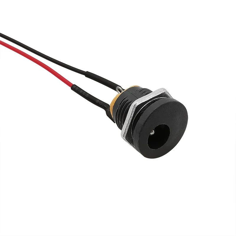 1/2/5 Uds DC-022 5,5*2,1mm DC toma hembra de alimentación a PH 2,0 conector de clavija de 2 pines con Cable 26AWG 20CM - imagen 4