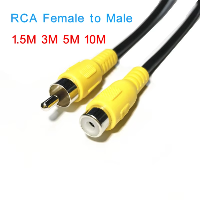 Cable RCA Macho a Hembra Coaxial - Extensión HDTV Audio Vídeo - imagen 5