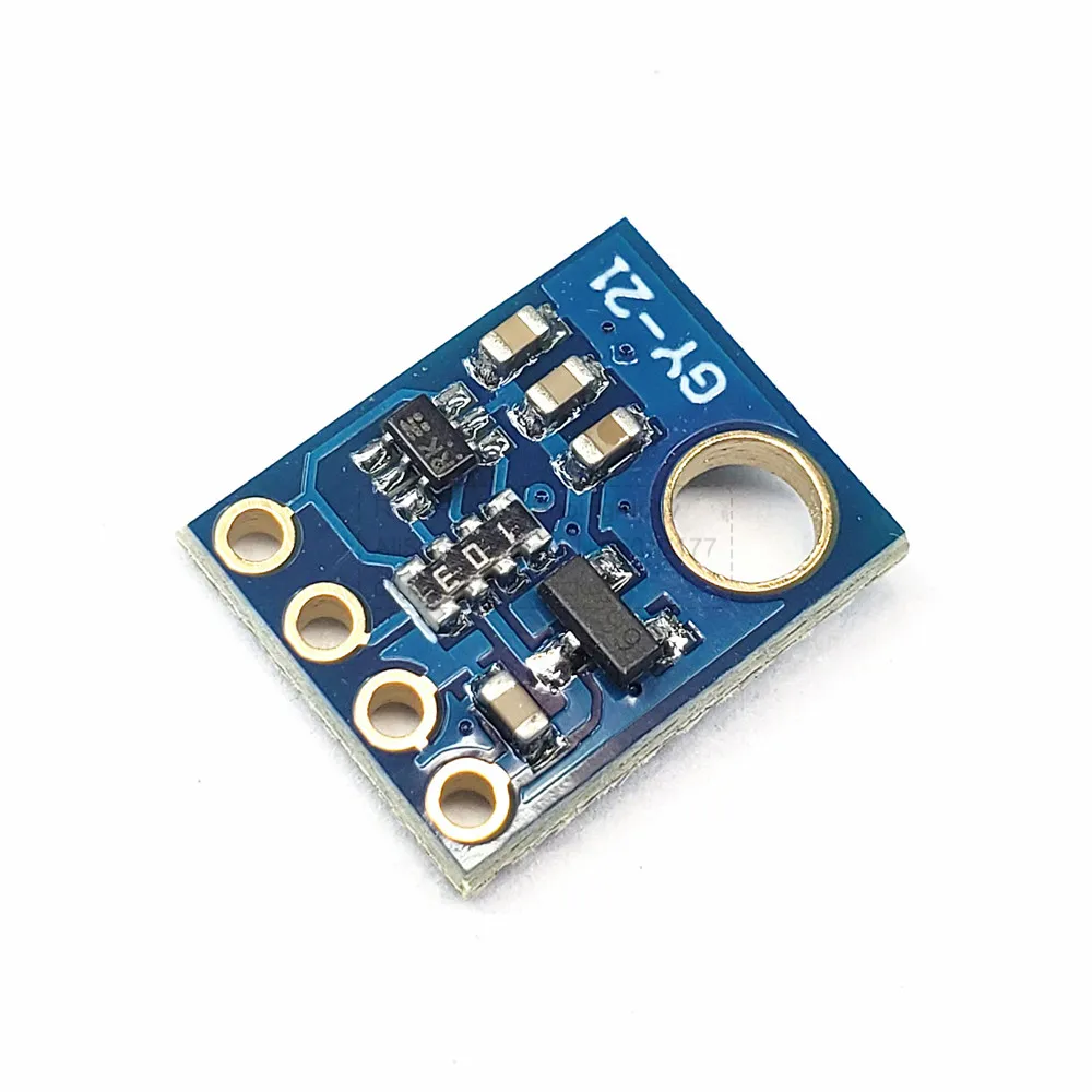 Módulo de Sensor de temperatura GY21 HTU21 para Arduino, interfaz I2C IIC, Sensor de humedad, GY-21-HTU21, reemplaza el Si7021 Original - imagen 3