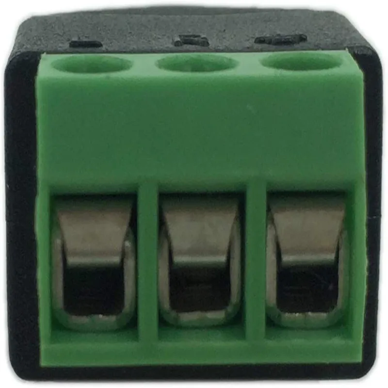 Adaptador convertidor de terminal/conexión de tornillo para auriculares macho, Audio y vídeo estéreo macho de 2,5mm a 3 terminales de tornillo - imagen 4