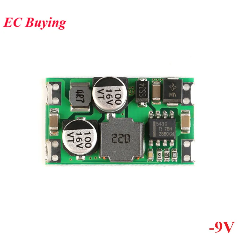 10 uds/1 unidad DC-DC módulo de fuente de alimentación de voltaje negativo placa convertidora salida de voltaje inverso-3,3 V/-5V/-9V/-12V entrada de 5,5-36V - imagen 4
