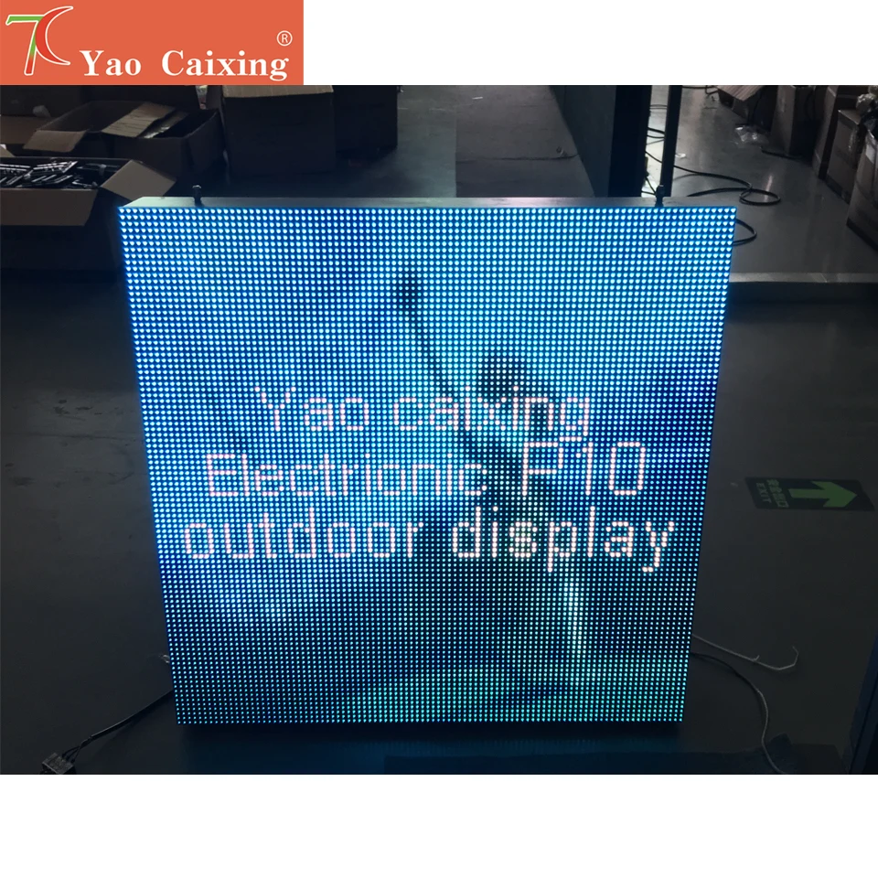 Venta del fabricante P10 SMD pantalla LED de publicidad de pantalla de gabinete impermeable al aire libre a todo color - imagen 3