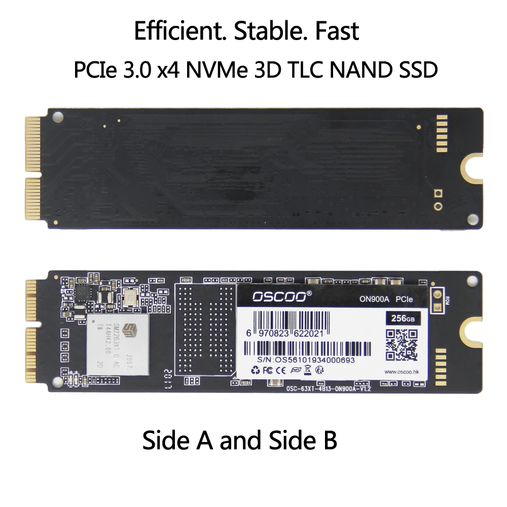 SSD para MacBook Air A1465 A1466 – Unidad Estado Sólido 256GB - imagen 3