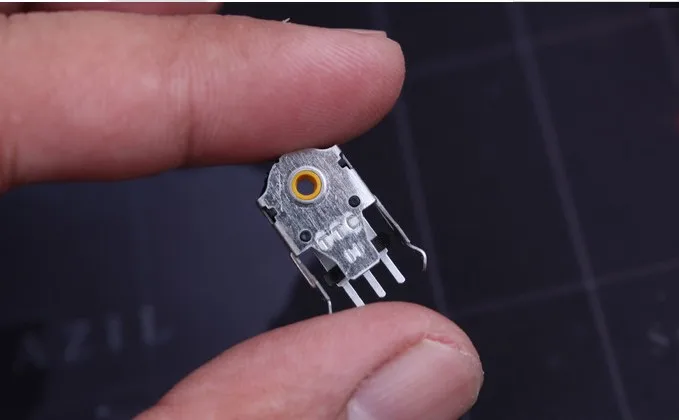 Codificador de ratón TTC para Razer viper Logitech G703G603G403, codificador de rodillo de núcleo amarillo de Rueda Dorada - imagen 2