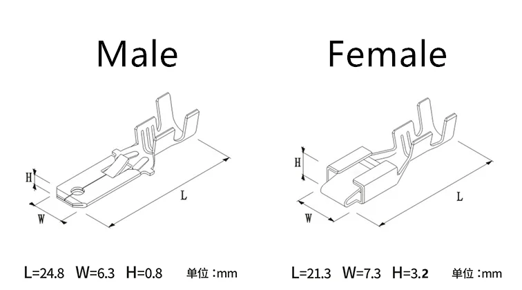 Terminal Crimpado - Vista del terminal de crimpado