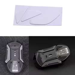 Pegatinas de patines de ratón profesionales, almohadilla de pies de ratón, deslizamiento de borde curvo, reemplazo para la Serie de acero RIVAL 600, 1 paquete