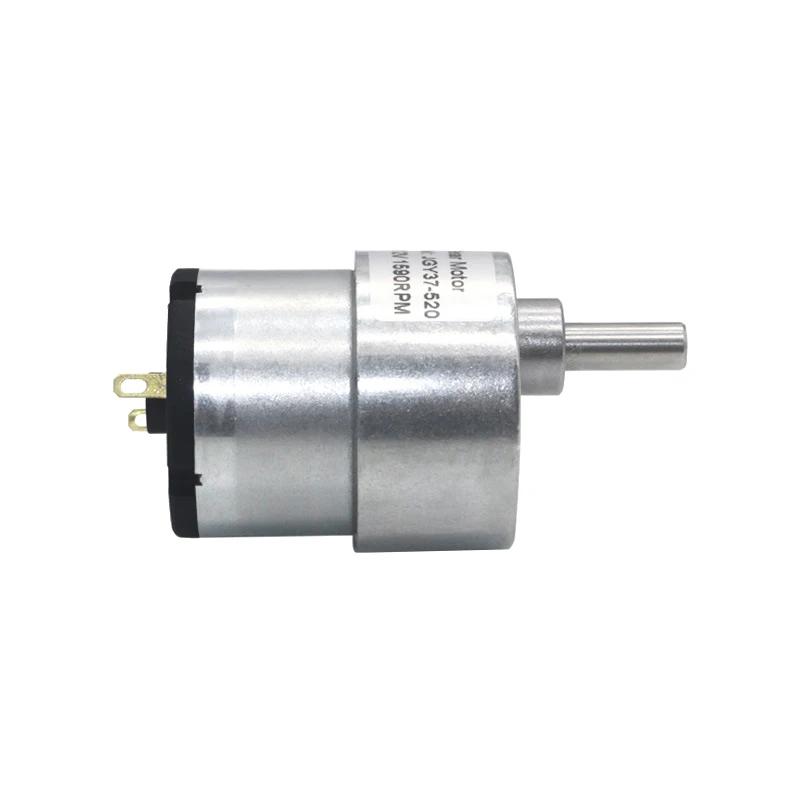 JGB37-520 Caja Engranajes Motor 12V/24V – Alto Par 5-600 RPM - imagen 2