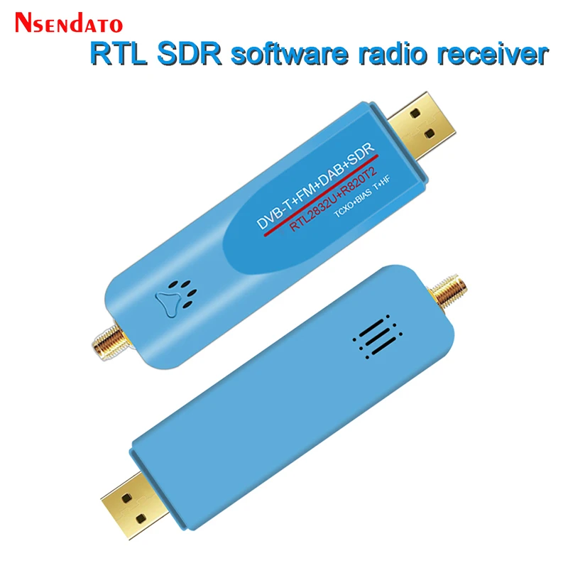 Digital USB 2,0 RTL SDR Smart DVB-T TV Stick SDR + DVB-T + DAB + FM RTL2832U R860 500KHz-1,7 GHz SDR TV sintonizador receptor con antena - imagen 2