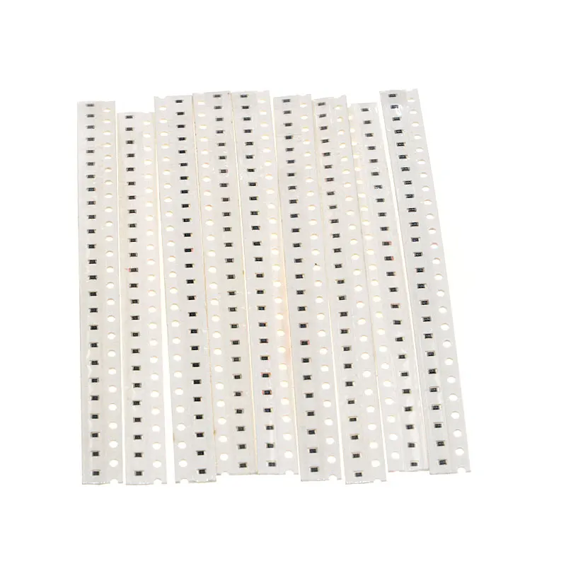 Kit surtido de resistencias SMD 1800 (0603), 1 ohm-10m ohm 1608, 90 valores cada uno, bolsa de muestra, 5% Uds. - imagen 3