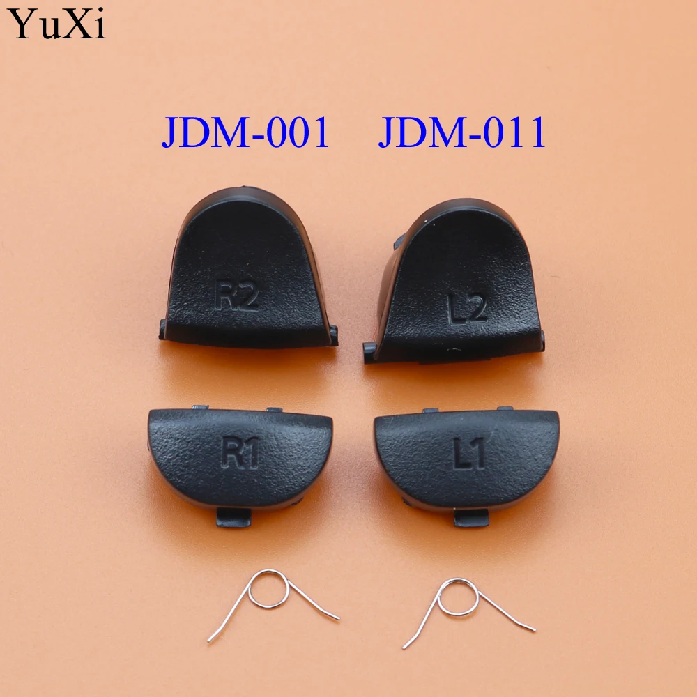 Juego de resortes de botón de disparo para PS4, L1, R1, L2, R2, para PlayStation 4 Pro Slim, JDS, JDM, 001, 011, 030, 040, reemplazo del controlador de mando - imagen 4