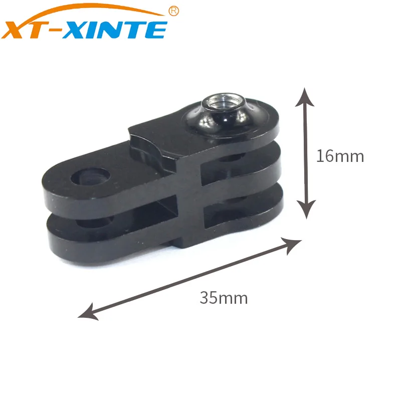 Conector de extensión CNC XT-XINTE para brazo pivotante de 3 vías, adaptador de montaje para trípode de cámara de acción Gopro Hero 13 12 11 /SJ4000 Xiaoyi - imagen 2