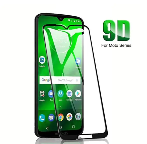 Vidrio templado para Motorola moto g6 g7 play plus power e4 e5 p30 note Protector de pantalla para moto g 7 plus - imagen 2