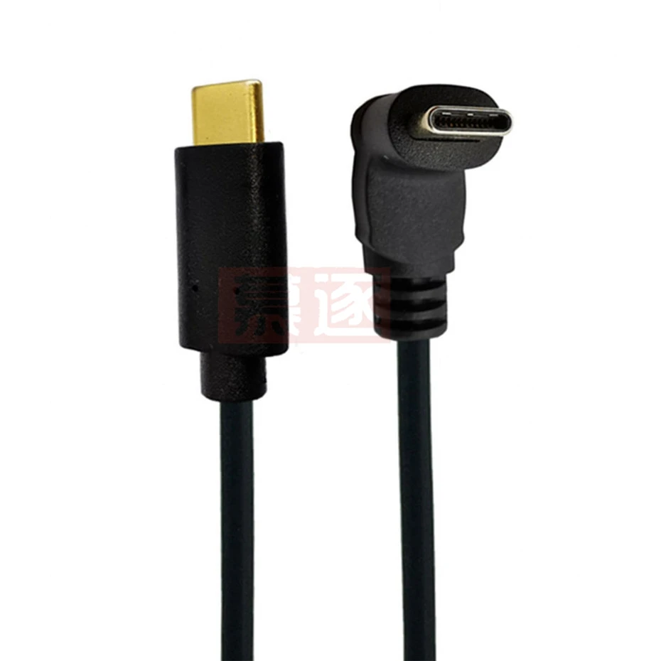Oro 0,3 m 0,6 m 1 m 1,8 m Tipo-C USB 3,1 Mроnlichen zu USB-C m Σnlichen 90 grad verängerung Kama Kabel Cable extensor Reversibl