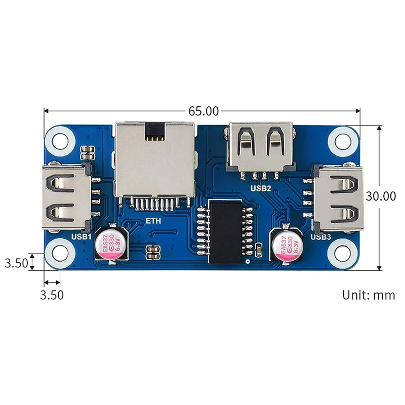 Placa de expansión Raspberry Pi 4 B, SIM7600G-E, sombrero 4G, comunicación Global, multibanda Cat-4, 4G / 3G/2G, con estuche de posicionamiento GNSS - imagen 5