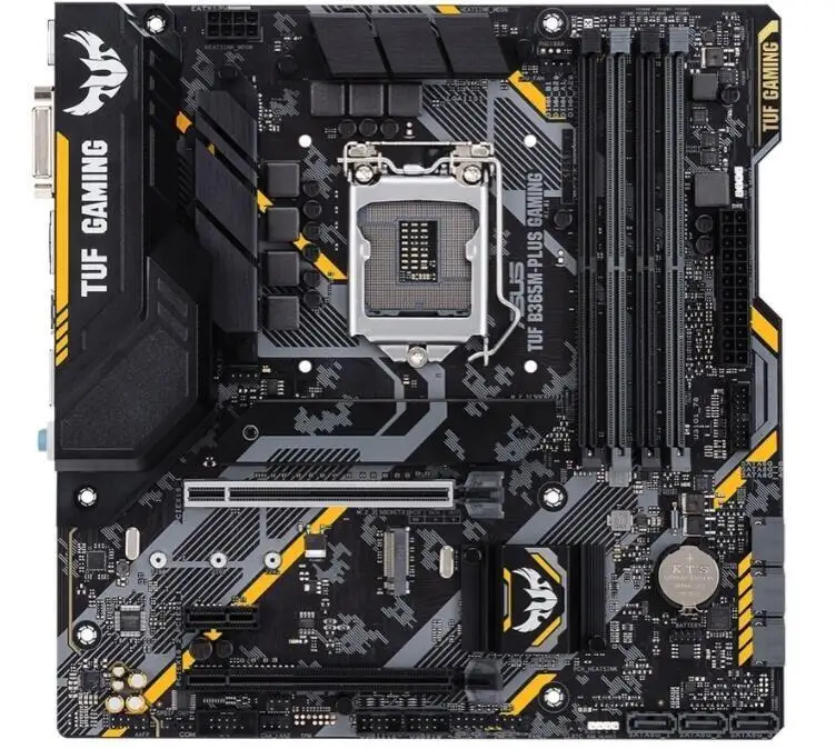 Placa base Asus TUF B365M-PLUS Gaming LGA1151 DDR4 HDMI WiFi M.2 mATX - imagen 2