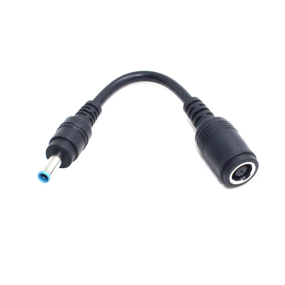 Adaptador de corriente DC 7,4x5,0mm hembra a Pin macho de 4,5x3,0mm, Cable de enchufe convertidor para cargador Hp Envy Touchsmart 15 17 - imagen 5