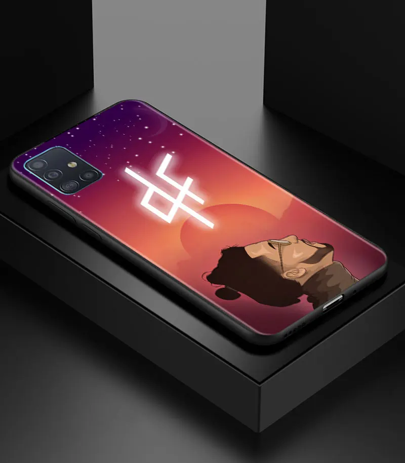 PNL QLF rapero funda de teléfono para Samsung Galaxy A50 A10 A30 A40 A70 A20S A20E A02S A12 A22 A32 A52 5G A04S funda de silicona suave TPU - imagen 5