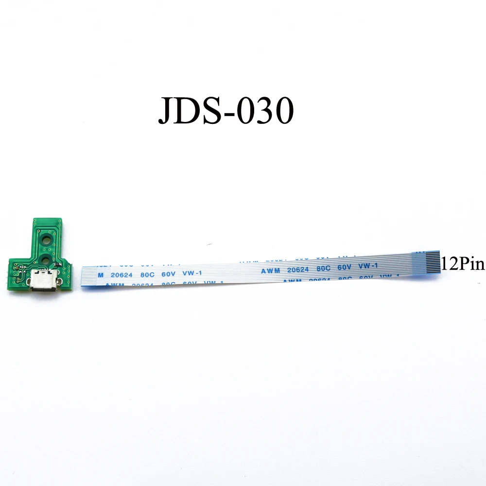 YuXi placa de circuito de enchufe de puerto de carga USB, conector para controlador PS4, 12 Pines, JDS 011, 030, 040, 055, 14 pines, 001 - imagen 4
