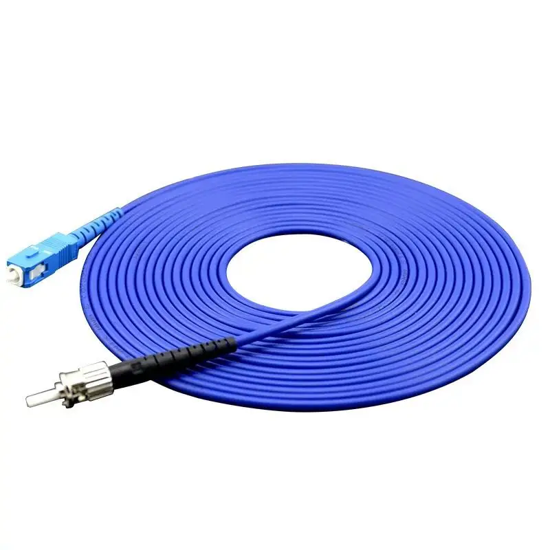Cable de conexión de Fibra óptica SC/UPC-ST/UPC, 5 piezas, Armable SM, puente de 3,0mm, Fibra Optica FTTH, modo único Original, 1-15m - imagen 2