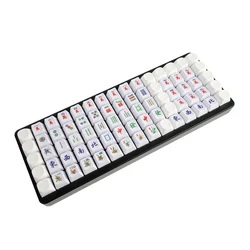Teclas PBT Cherry MX Hotswap Perfil OEM – Diseño Mahjong