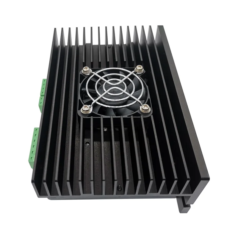 Panel frontal del controlador de micropasos