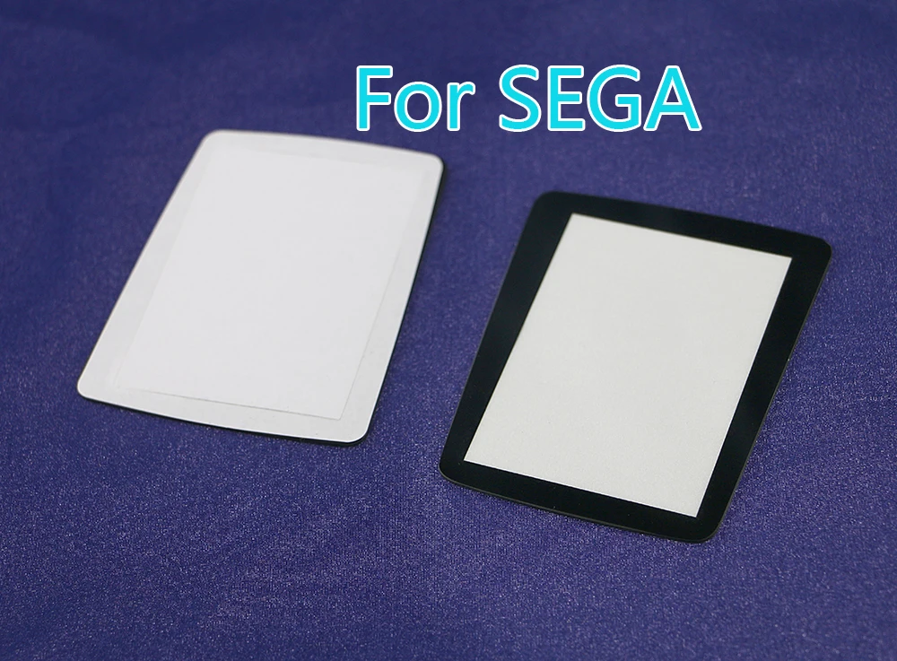 100 Uds para Sega Nomad pieza de reparación de vidrio cubierta protectora de pantalla película de reemplazo de lente para consola de jugador de juegos portátil Sega Nomad - imagen 3