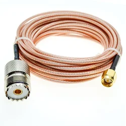 Extensor Cable SMA Macho a SO239/PL259 UHF – RG316 Coaxial RF