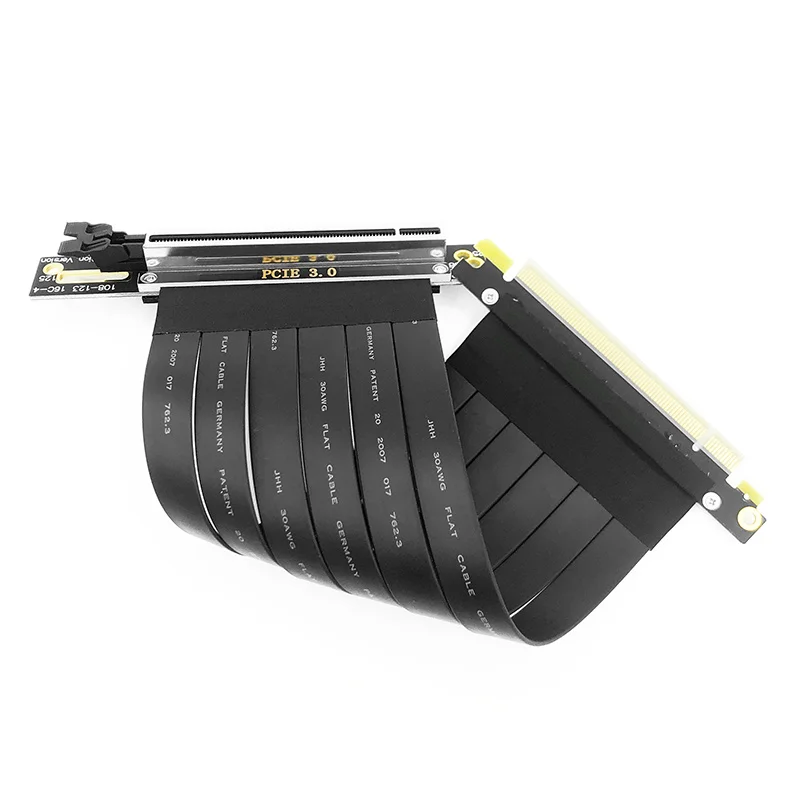 Cable elevador PCIe de alta velocidad 3,0 X16 extensor GUP Flexible de 90 grados para instalación vertical de tarjetas gráficas - imagen 5