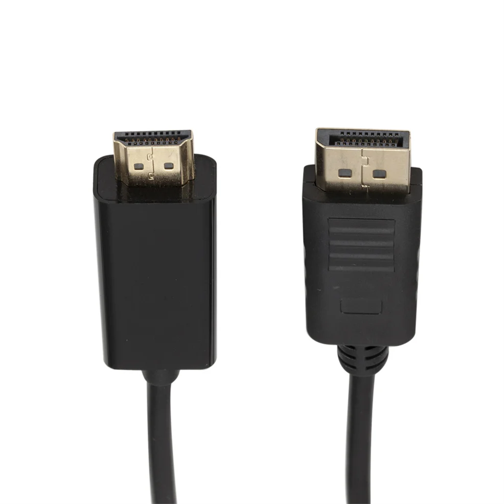 Cable compatible con DisplayPort a HDMI 1,8 M 1080P puerto de pantalla Cable compatible con DP a HDMI para conectar ordenador portátil a proyectores - imagen 5