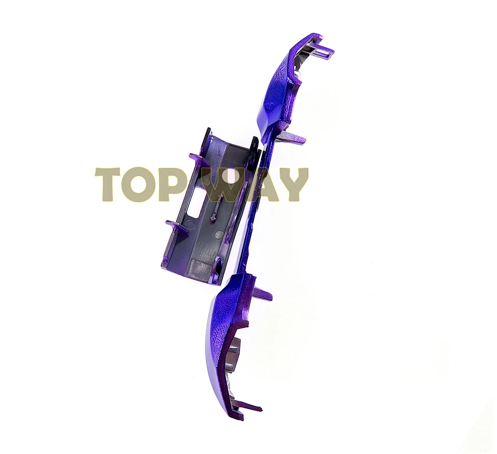 10 juegos de piezas cromadas para controlador XBOX Series S X, carcasa frontal, funda trasera LB RB, gatillo de botón de encendido de parachoques - imagen 3