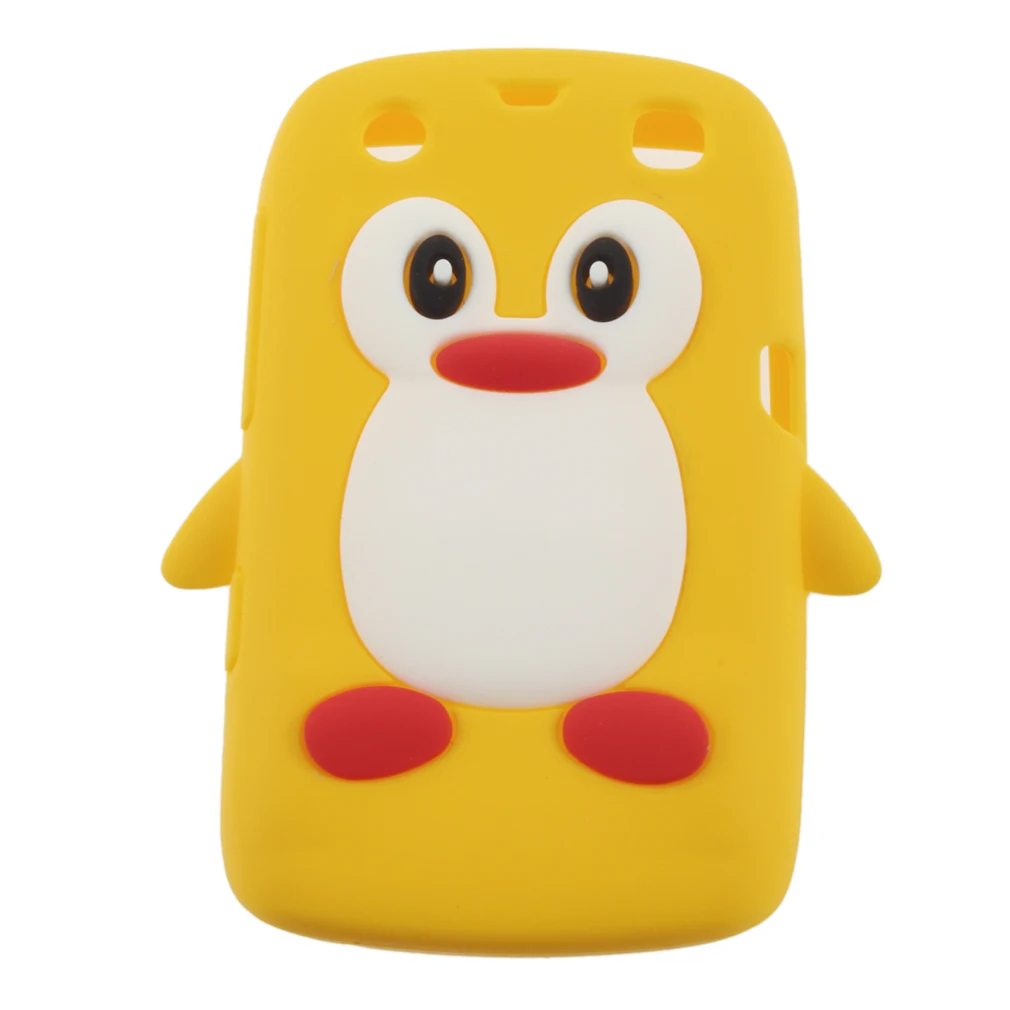 Funda de silicona con forma de pingüino en 3D para teléfono móvil, para Blackberry 9360 /9350 /9370/Curve PT163, diseño exquisito y duradero - imagen 4