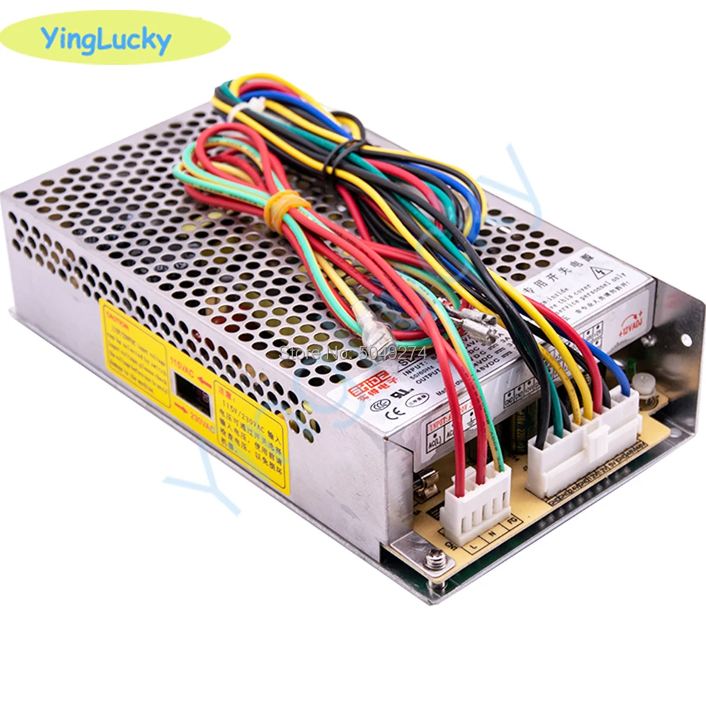 Yinglucky-máquina de juegos Arcade para muñecas, caja de alimentación de 110V-220V con Cable, fuente de alimentación conmutada de alta potencia - imagen 4