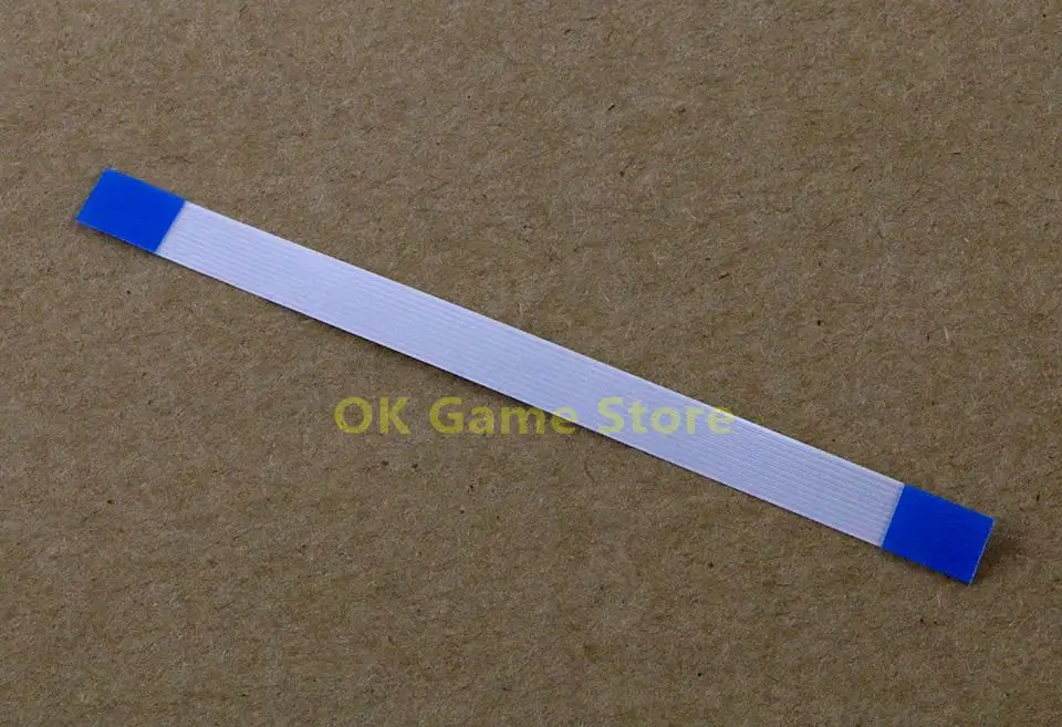5pcs10Pin On Off Cable plano Flexible interruptor de alimentación piezas de reparación de Cable flexible para controlador PS3 slim 2000 2500 - imagen 2