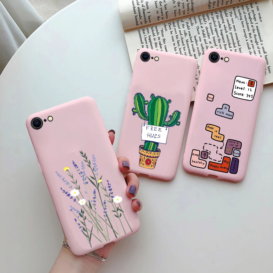 Para iPhone SE 2022 funda para iPhone SE 3 SE3 2022 SE2022 funda trasera a prueba de golpes suave TPU Linda funda de teléfono de silicona pintada con dibujos animados - imagen 4