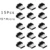 15 Pcs Micro