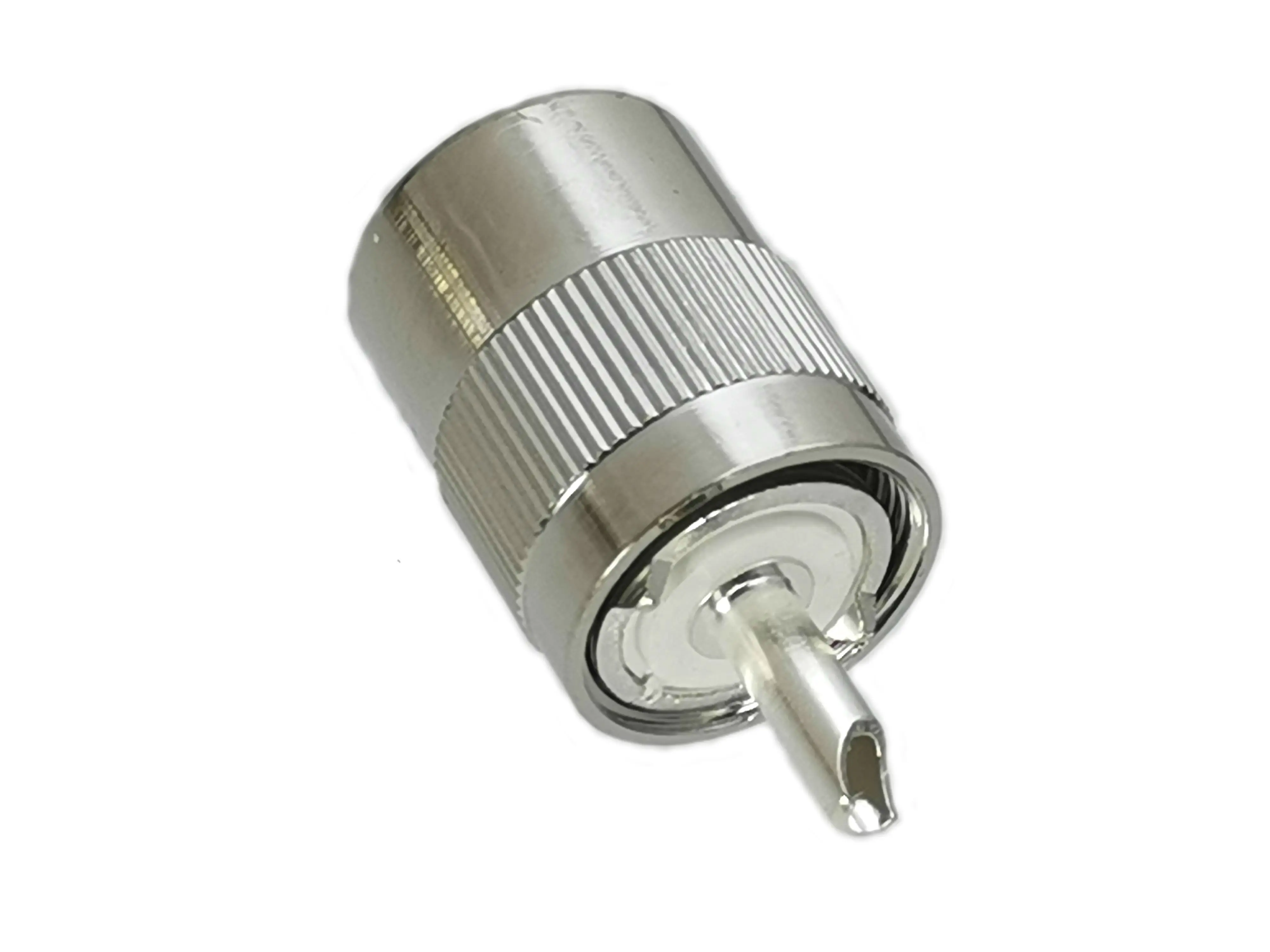 Conectores coaxiales PL259 50 Ohm PL-259 UHF macho conector de soldadura con reductor para LMR400 RG8 RG213 Coaxial - imagen 3
