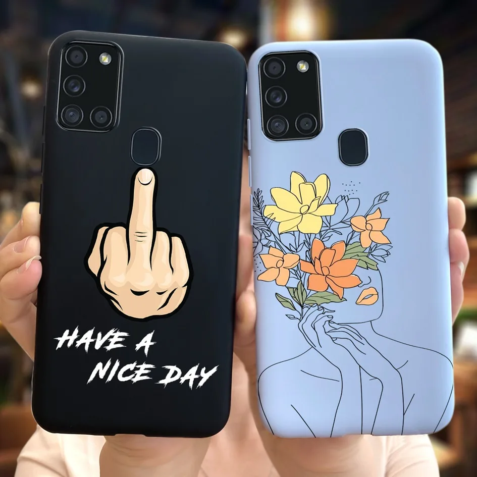 Funda para Samsung A21S funda de teléfono funda trasera de silicona suave Cactus para Samsung Galaxy A21S Coque A 21S A217 A21 S 6,5 "parachoques - imagen 2