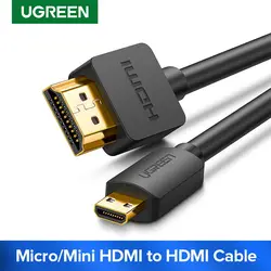 UGREEN Adaptador Micro HDMI Ethernet para GoPro y Raspberry Pi