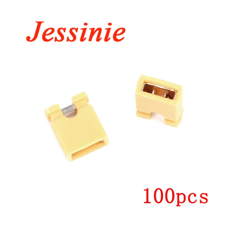 Lote de 400 unidades de Pitch de 2,54mm, puente de cabecera de Pin, tapa acortada, cabezales y carcasas de cable, conector negro, amarillo, rojo y azul para Arduino - imagen 4