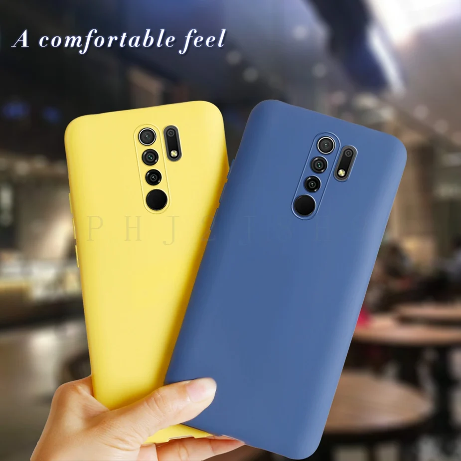 Para Xiaomi Redmi 9 funda para Xiaomi Redmi 9 Redmi9 funda de silicona suave Protector trasero de teléfono Fundas cubierta Xiomi Redmi 9 Fundas - imagen 2