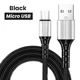 Black Micro USB