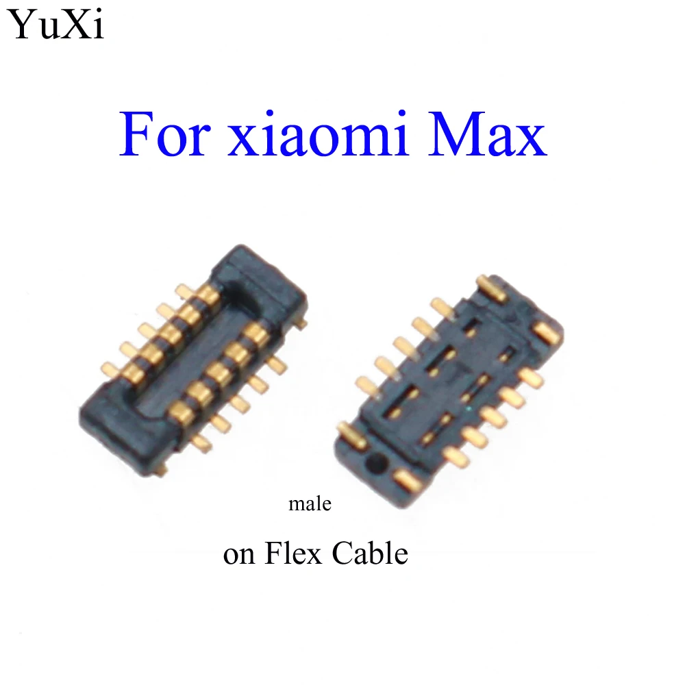 YuXi-pantalla táctil para Xiaomi Max /Redmi Note 4 3S, conector FPC FFC, puerto de enchufe para huella dactilar en la placa base/Cable flexible - imagen 3