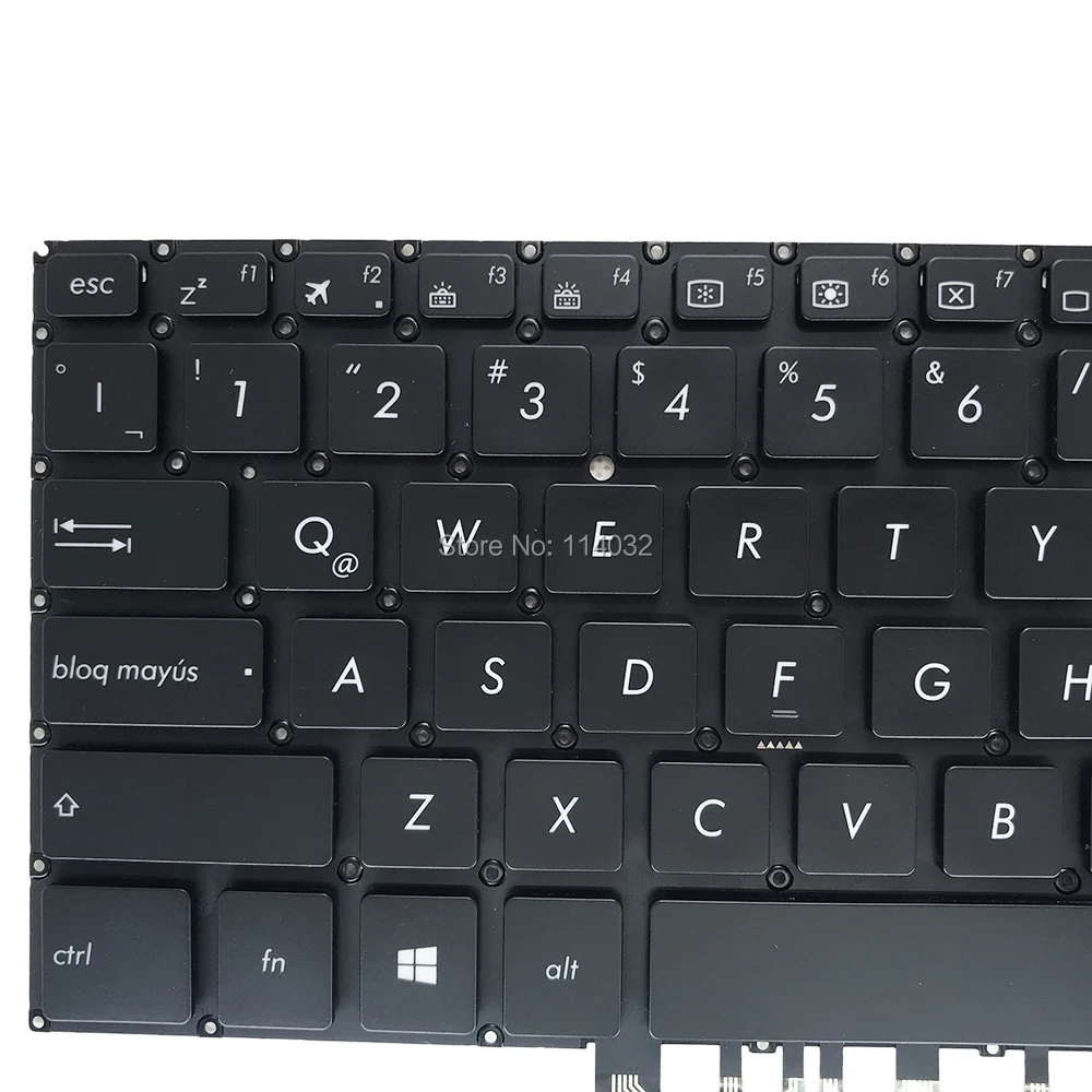 Teclado retroiluminado para ordenador portátil, accesorio para ASUS S406, S406U, S406UA, VivoBook S14, español, 0KN1-2P1LA13, 2628LA00, nuevo - imagen 5