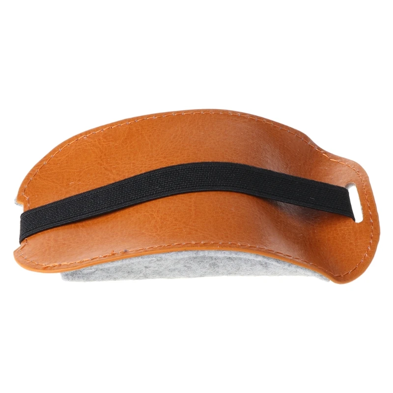 Bolsa de ratón de fieltro de cuero PU naranja, bolsa de viaje para estuche, funda antipolvo, bolsa de almacenamiento para ratones para Apple Magic Mouse 2 Kit